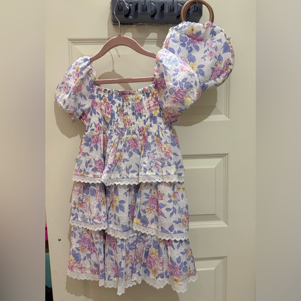 Floral Puff Sleeve Dress